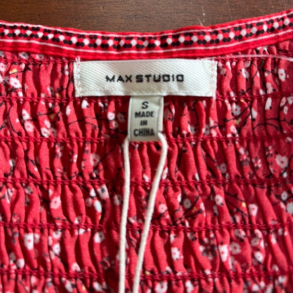 NWT Max Studio smocked dress size small - Picture 8 of 9